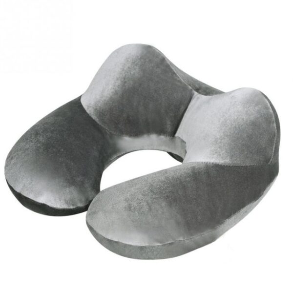 U-Shape Travel Pillow for Airplane Inflatable Neck Pillow Travel Accessories 4Colors Comfortable Pillows for Sleep Home Textile - Image 6