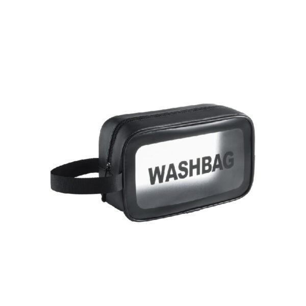 PU Transparent Wash Bag Waterproof Bath Bag TPU Translucent Storage Bag Cosmetic Bag - Image 13
