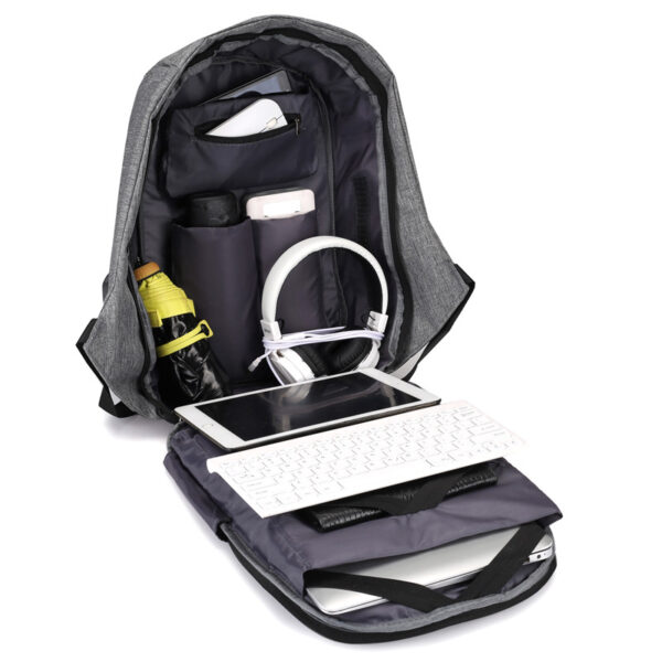 Anti-theft Bag Travel Backpack Women Large Capacity Business USB Charge Men Laptop Backpack College Student School Shoulder Bag - Image 6