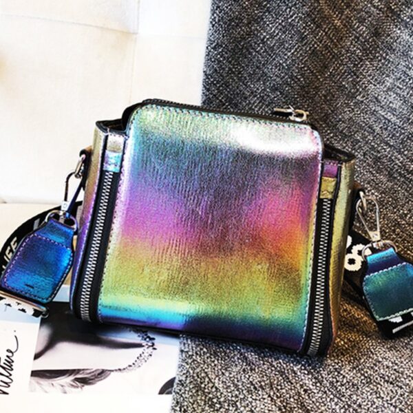 Summer Women Letter Shoulder Bags Female Handbag PU Messenger Bags For Ladies Exquisite Crossbody Bucket Bag - Image 4