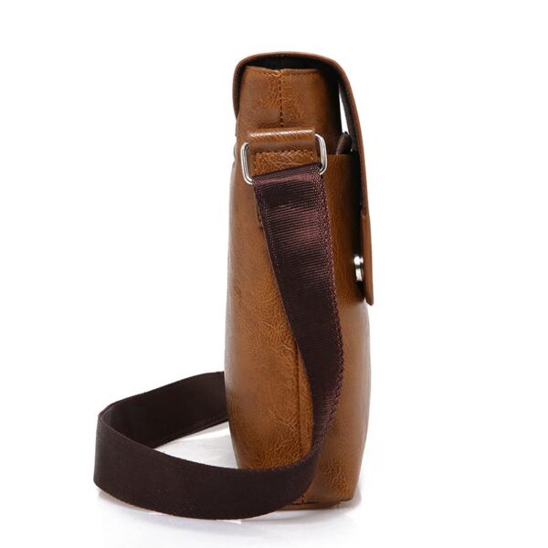 Man Pu Leather Messenger Shoulder Bags - Image 2