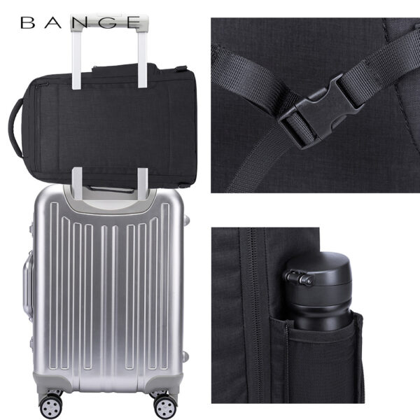 New Backpack Men's Waterproof Travel Casual Backpack Multi-compartment Large Capacity Men's Bag - Image 3