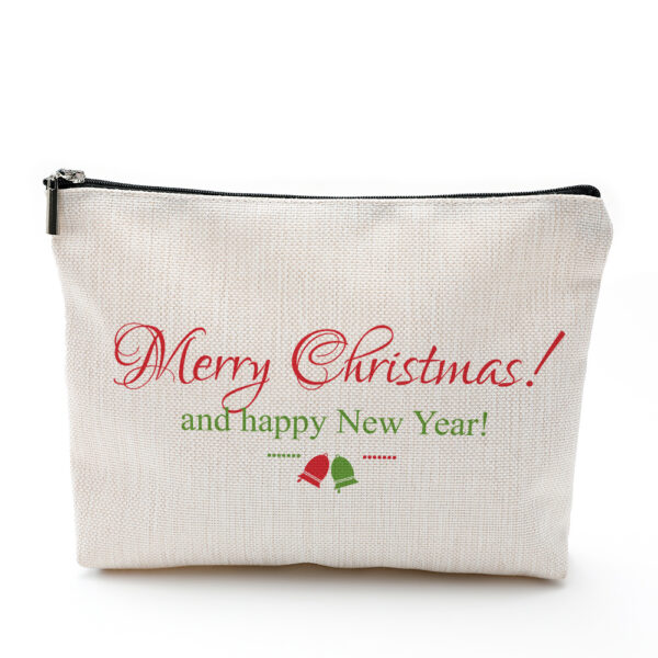 Cosmetic Bag Waterproof Cotton And Linen Zipper Bag Cosmetic Jewelry Storage Bag Travel Toiletry Storage Bag - Image 2