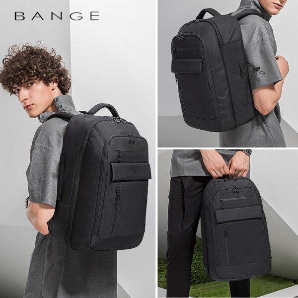 New Backpack Men's Waterproof Travel Casual Backpack Multi-compartment Large Capacity Men's Bag - Image 4