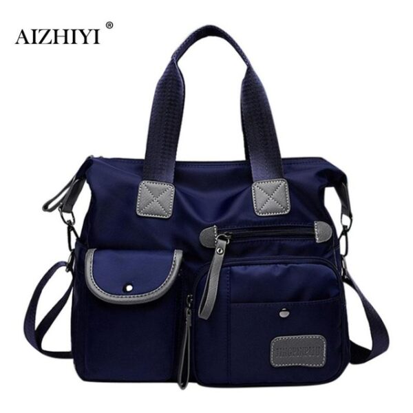 Multiuse Women Waterproof Handbag Nylon Tote Fashion Messenger Crossbody Bags for Women Top-Handle Shoulder Purse Travel Bag - Image 10