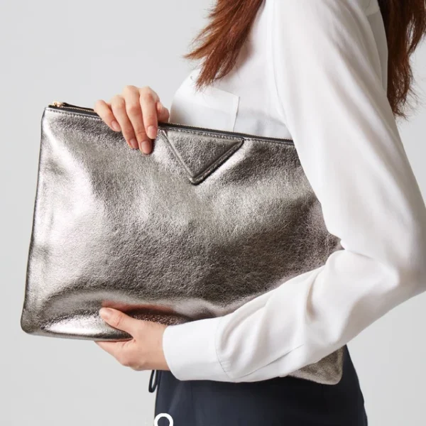 Women Day Clutch Bags Luxury Designer Lady Handbags  new female envelope bags  wallet silver - Image 10