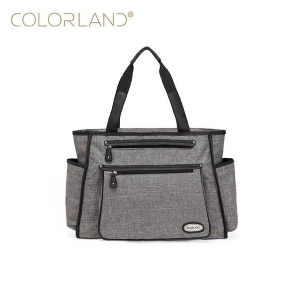 Colorland Black White Stripes Baby Diaper Bag Organizer Fashion Mummy Maternity Bag Travel Messenger Changing Nappy Bags Handbag - Image 8