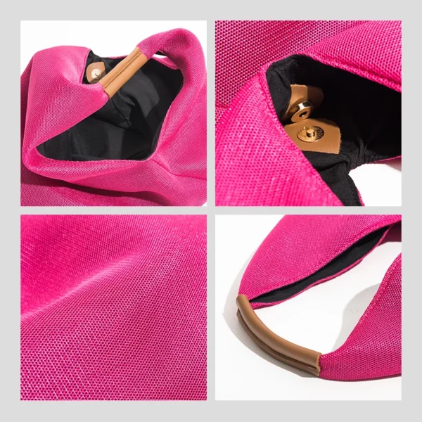 Women Top Handle Handbags Large Capacity Shopping Totes Colorful Branded Design Shopper Bags - Image 2