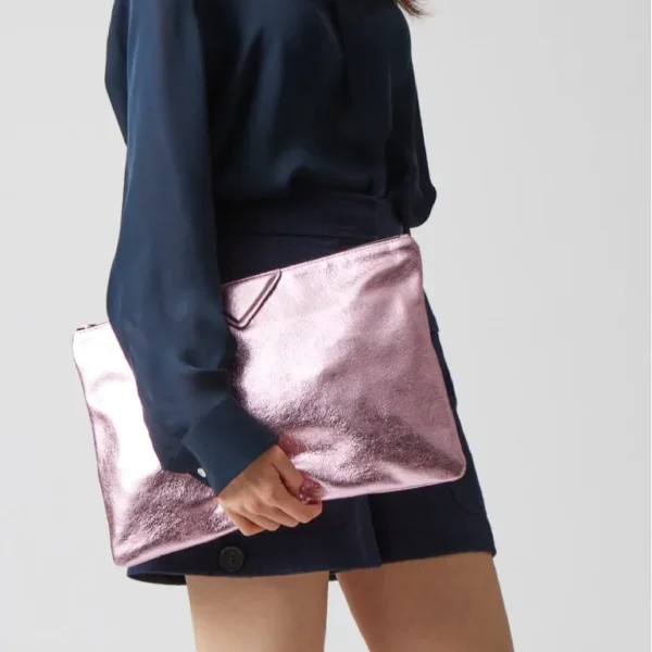 Women Day Clutch Bags Luxury Designer Lady Handbags  new female envelope bags  wallet silver - Image 3