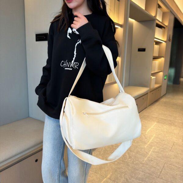 Fitness bag with shoe compartment large capacity yoga bag sports hand-held shoulder bag business trip short distance travel bag - Image 10