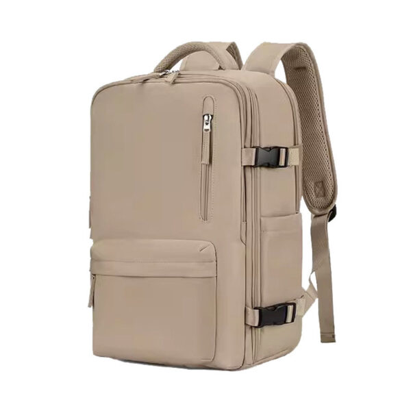 Travel backpack, women's short distance travel bag, large capacity college student computer backpack, business trip luggage bag - Image 16