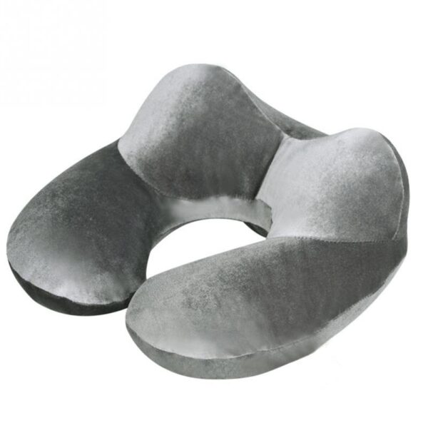 U-Shape Travel Pillow for Airplane Inflatable Neck Pillow Travel Accessories 4Colors Comfortable Pillows for Sleep Home Textile - Image 3