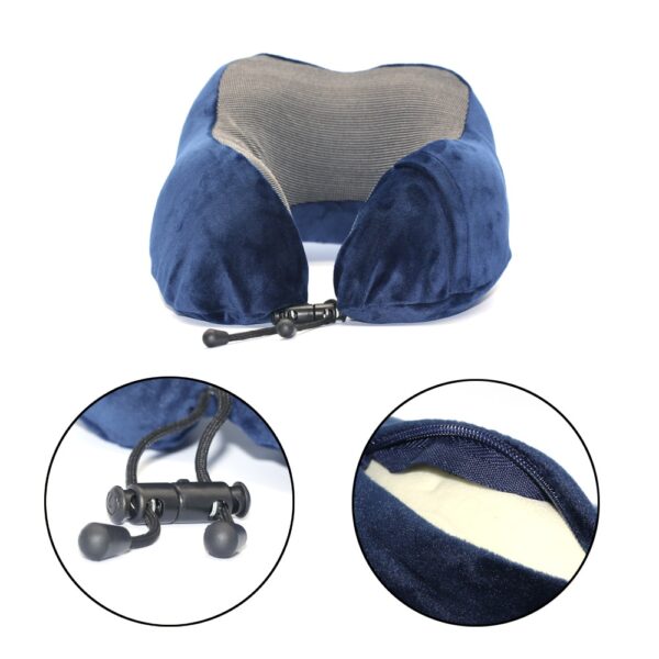 U Shaped Memory Foam Neck Pillows Soft Travel Pillow Neck Cervical Airplane Pillow 30*28*14CM Cervical Travel Healthcare Bedding - Image 5