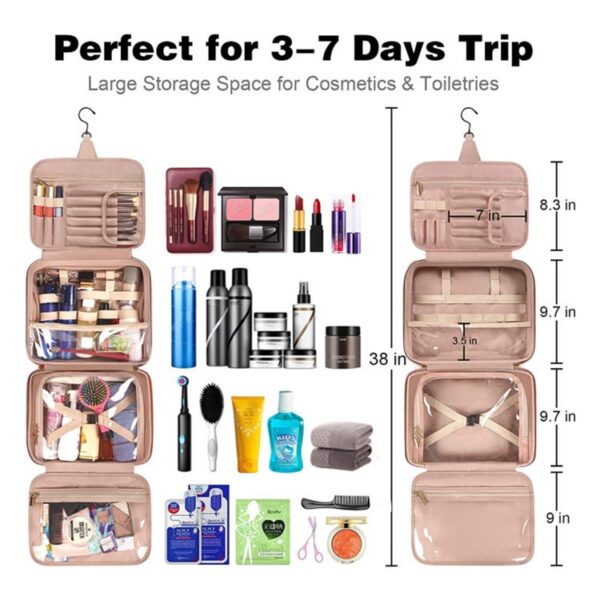 Fashion Storage Bag Travel Portable Makeup Bag Washing Bag Washing Set Makeup Storage Bag - Image 7