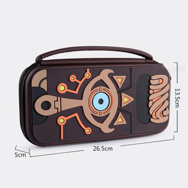 Nintend Switch Carrying Case Accessories Storage Bag Protection Hard EVA Travel Case for NS Console Silicone Portable Bag - Image 3
