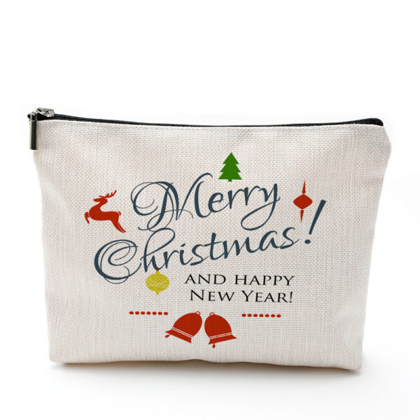 Cosmetic Bag Waterproof Cotton And Linen Zipper Bag Cosmetic Jewelry Storage Bag Travel Toiletry Storage Bag