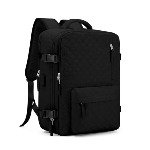 Travel backpack, women's short distance travel bag, large capacity college student computer backpack, business trip luggage bag - Image 9