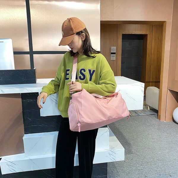 New High Capacity Travel Bag with Wet and Dry Separation Fitness Bag Swimming Bag One Shoulder Diagonal Straddle Bag - Image 10