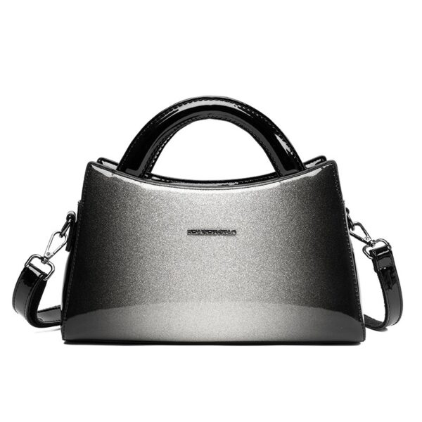 New PU soft leather texture messenger bag fashion simple solid color shoulder bag casual light handbag - Image 4