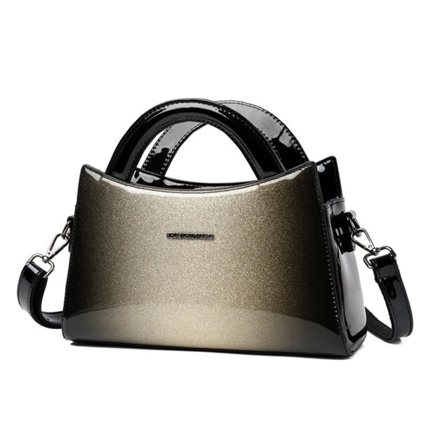 New PU soft leather texture messenger bag fashion simple solid color shoulder bag casual light handbag - Image 6