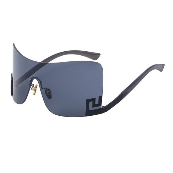 Sun Glasses For Women UV Resistant Individual Rimless Sunglasses - Image 3