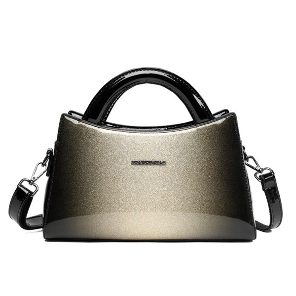 New PU soft leather texture messenger bag fashion simple solid color shoulder bag casual light handbag - Image 5