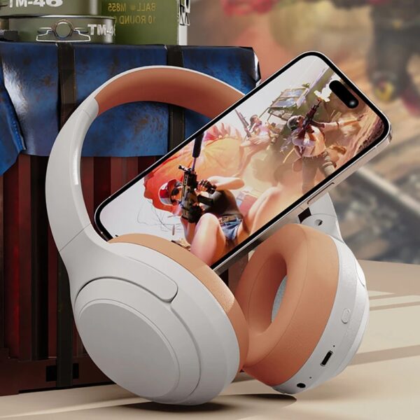 DR83 Bluetooth Long Range Gaming Earphones, Wireless Headwear Bluetooth Earphones for Call - Image 2