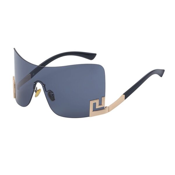 Sun Glasses For Women UV Resistant Individual Rimless Sunglasses - Image 4