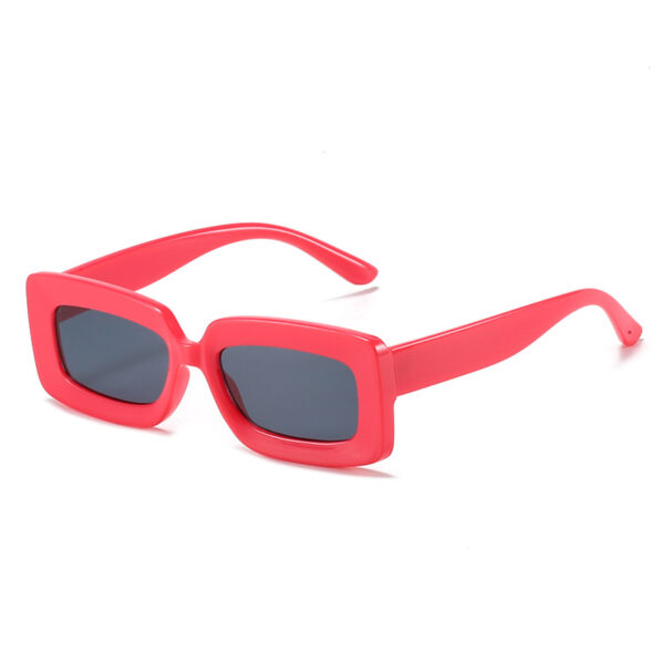 New Square Sunglasses Beach Small Frame Glasses Fashion Beach Jelly-Colored Sunglasses Women - Image 4