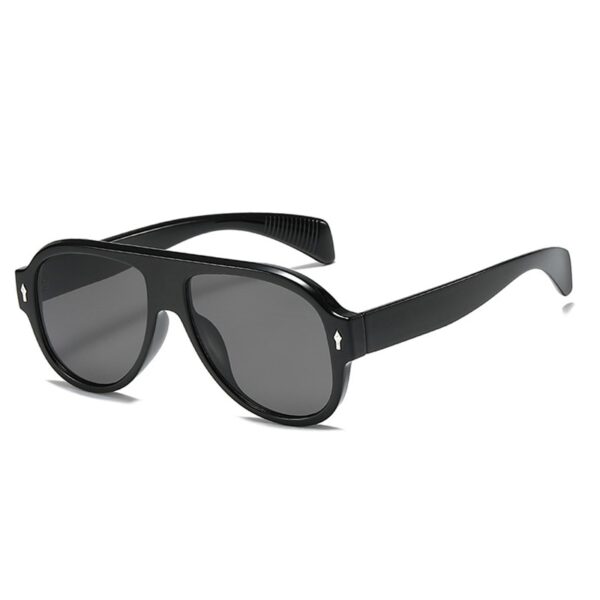 Retro Punk Men Pilot Sunglasses Fashion Rivets Decoration Gradient Eyewear Shades UV400 Women Trending Purple Sun Glasses - Image 10