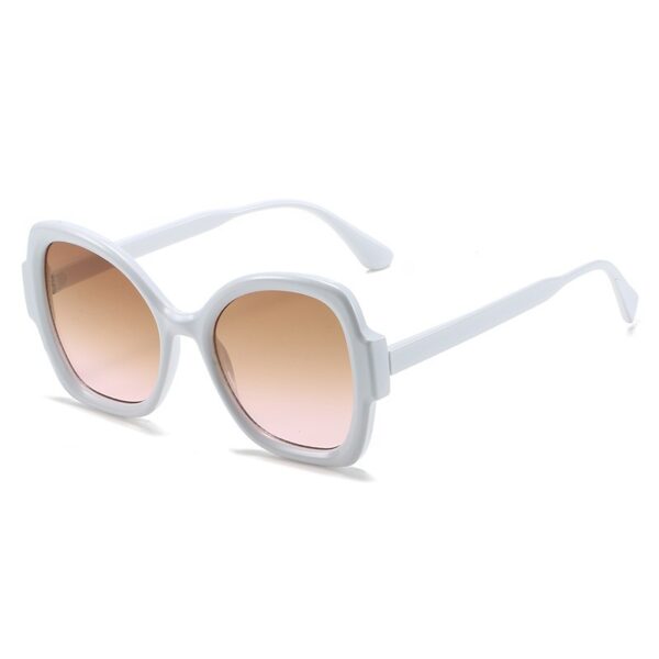 Sunglasses European and American Internet celebrity ins personalized butterfly glasses Milan fashion catwalk sunglasses - Image 2