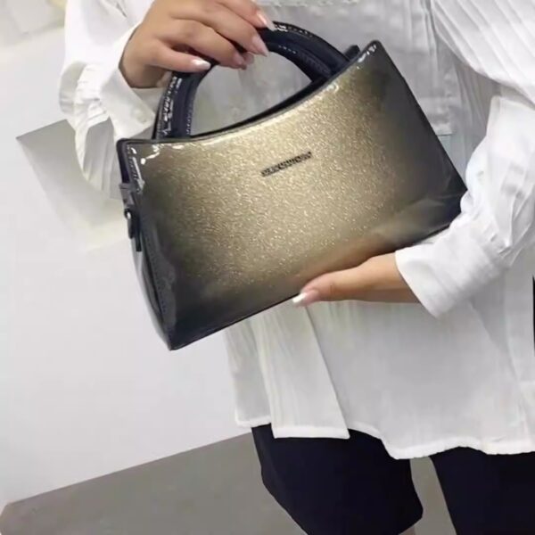 New PU soft leather texture messenger bag fashion simple solid color shoulder bag casual light handbag - Image 8