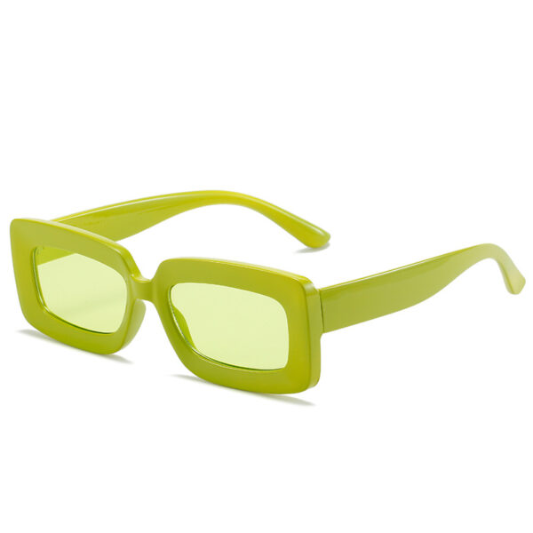 New Square Sunglasses Beach Small Frame Glasses Fashion Beach Jelly-Colored Sunglasses Women - Image 11