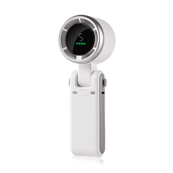 2025 New Portable Electric Fan: Foldable, High - Power, USB - Rechargeable, Wearable Neck Fan - Image 2