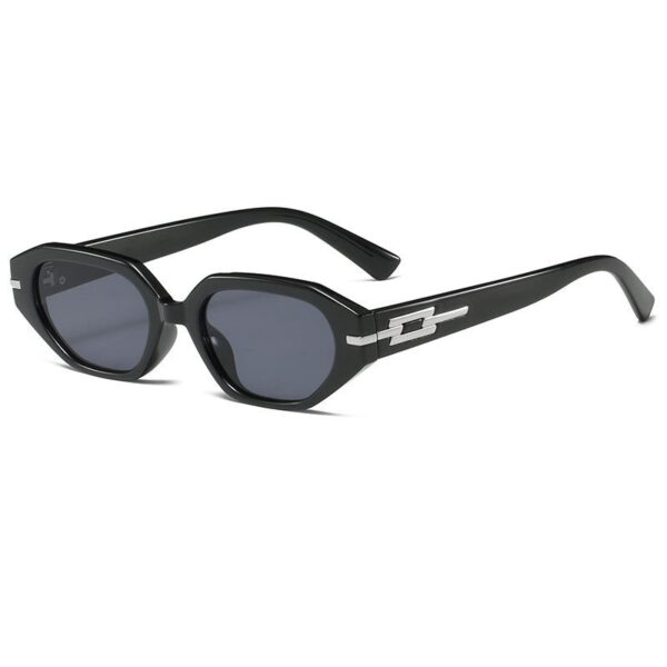 New Men's Personality Port Style Sunglasses Mesh Red Trampody Glasses Retro Fashion Mesh Red Ink Glasses Women's Fashion - Image 6