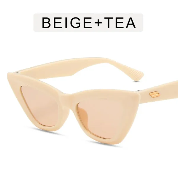 Women's retro square glasses with sunglasses - Image 17