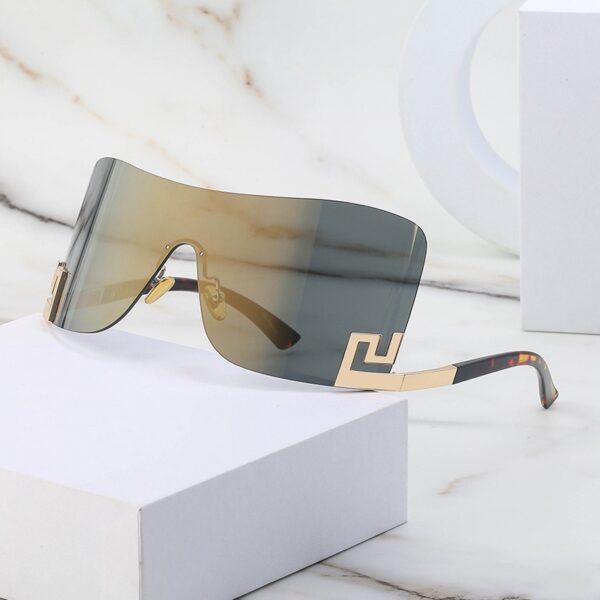Sun Glasses For Women UV Resistant Individual Rimless Sunglasses - Image 10