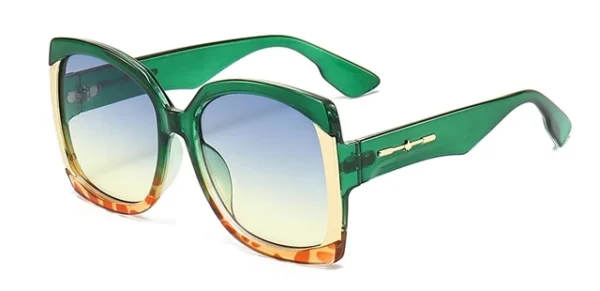 Luxury Brand Square Sunglasses For Women Retro Vintage Oversized Gradient Sun Glasses Female Shades Ladies Oculos De Sol Feminin - Image 7