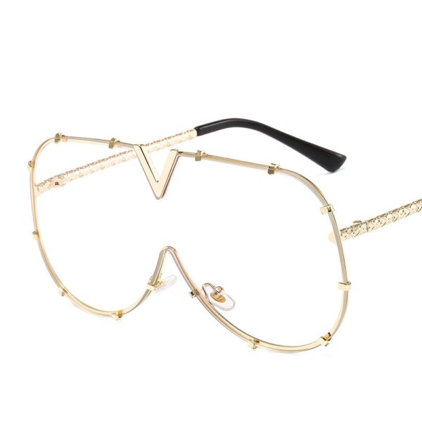 Fashion Brand Modern Oversized Square Sunglasses For Women Men Vintage Big Frame Retro Luxury Designer Sun Glasses UV400 Eyewear - Image 10