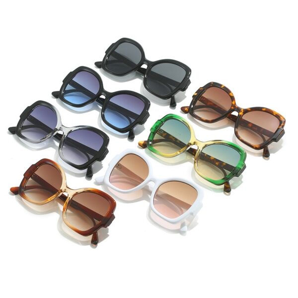 Sunglasses European and American Internet celebrity ins personalized butterfly glasses Milan fashion catwalk sunglasses - Image 9