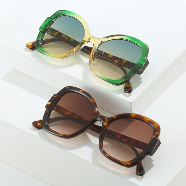 Sunglasses European and American Internet celebrity ins personalized butterfly glasses Milan fashion catwalk sunglasses - Image 10