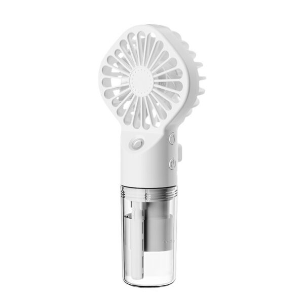 Spray fan water replenisher mute portable charging student dormitory mini handheld small fan