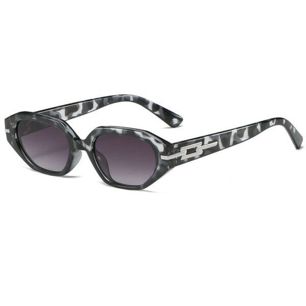 New Men's Personality Port Style Sunglasses Mesh Red Trampody Glasses Retro Fashion Mesh Red Ink Glasses Women's Fashion - Image 9