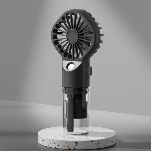 Spray fan water replenisher mute portable charging student dormitory mini handheld small fan - Image 15