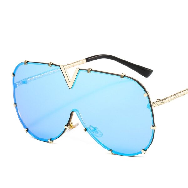 Fashion Brand Modern Oversized Square Sunglasses For Women Men Vintage Big Frame Retro Luxury Designer Sun Glasses UV400 Eyewear - Image 14