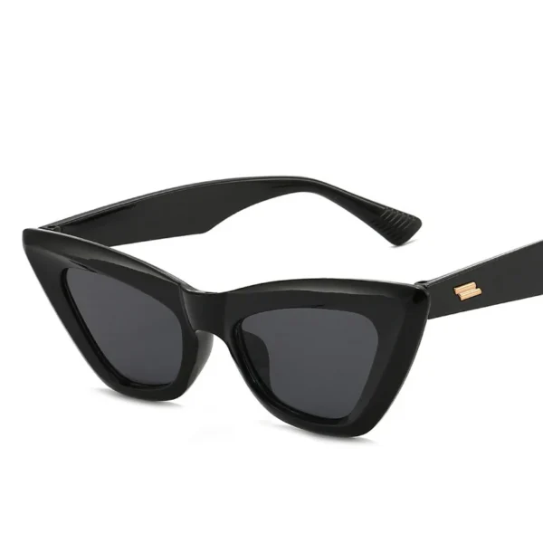 Women's retro square glasses with sunglasses - Image 2