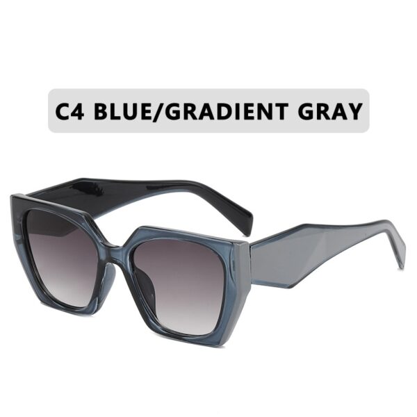 Luxury Brand Square Sunglasses New Ladies Men's Large Frame Shades Women's Vintage Glasses UV400 - Image 9