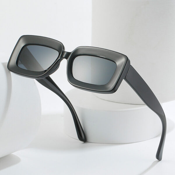 New Square Sunglasses Beach Small Frame Glasses Fashion Beach Jelly-Colored Sunglasses Women - Image 2