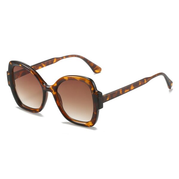 Sunglasses European and American Internet celebrity ins personalized butterfly glasses Milan fashion catwalk sunglasses - Image 3