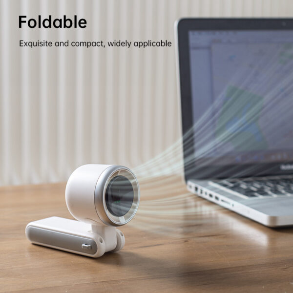 2025 New Portable Electric Fan: Foldable, High - Power, USB - Rechargeable, Wearable Neck Fan - Image 7